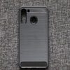 Samsung Galaxy A21 hiilikuitu suojakuori (musta) - suojakuoret