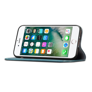 iPhone 7/8 Lompakkokuori (vihreä) - suojakuoret