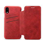 iPhone Xr Design Lompakkokuori (punainen) - suojakuoret