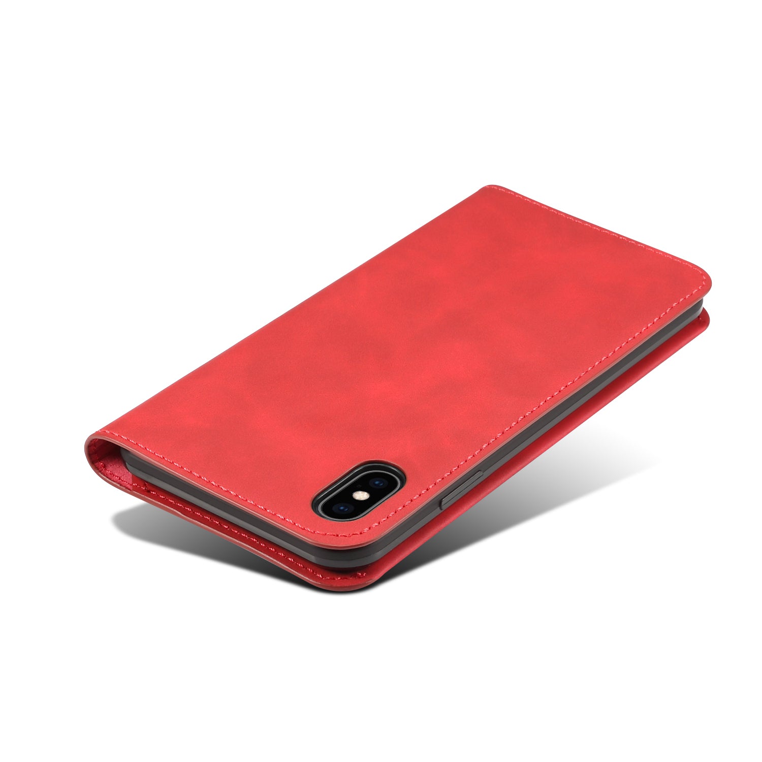 iPhone Xs Lompakkokuori (punainen) - suojakuoret