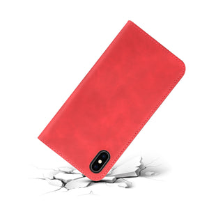 iPhone Xs Max Lompakkokuori (punainen) - suojakuoret