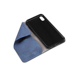 iPhone Xr Lompakkokuori (sininen) - suojakuoret