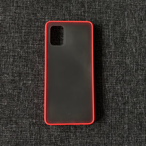 Samsung Galaxy A51 muovikuori (punainen) - suojakuoret