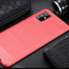 Samsung Galaxy A21 hiilikuitu suojakuori (punainen) - suojakuoret
