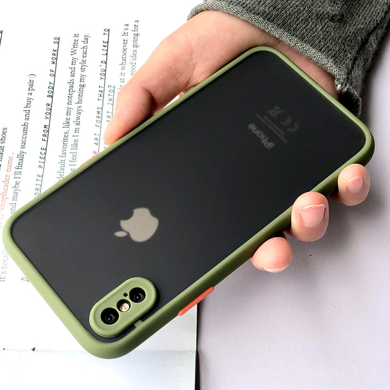iPhone Xs Max muovikuori (vihreä) - suojakuoret
